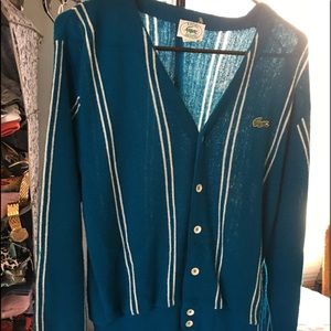 Vintage 1980’s IZOD Lacoste Men's Sweater Small
